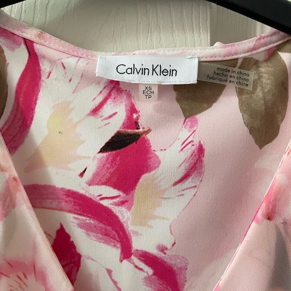 Floral print  Klein dress size XS. - Picture 3 of 3